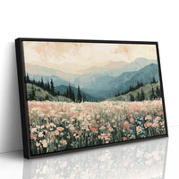 Wildflower Meadow at Dusk
