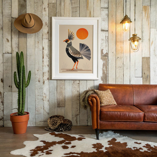 Desert Bird Dances At Dawn