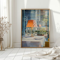Afternoon Light Through Venetian Lines