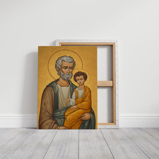 Sacred Gold Upon Weathered Wood