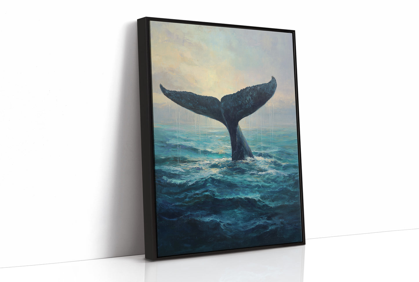 Ocean Giant Breaks Morning Tide