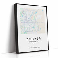 Denver, Mapped in Mint