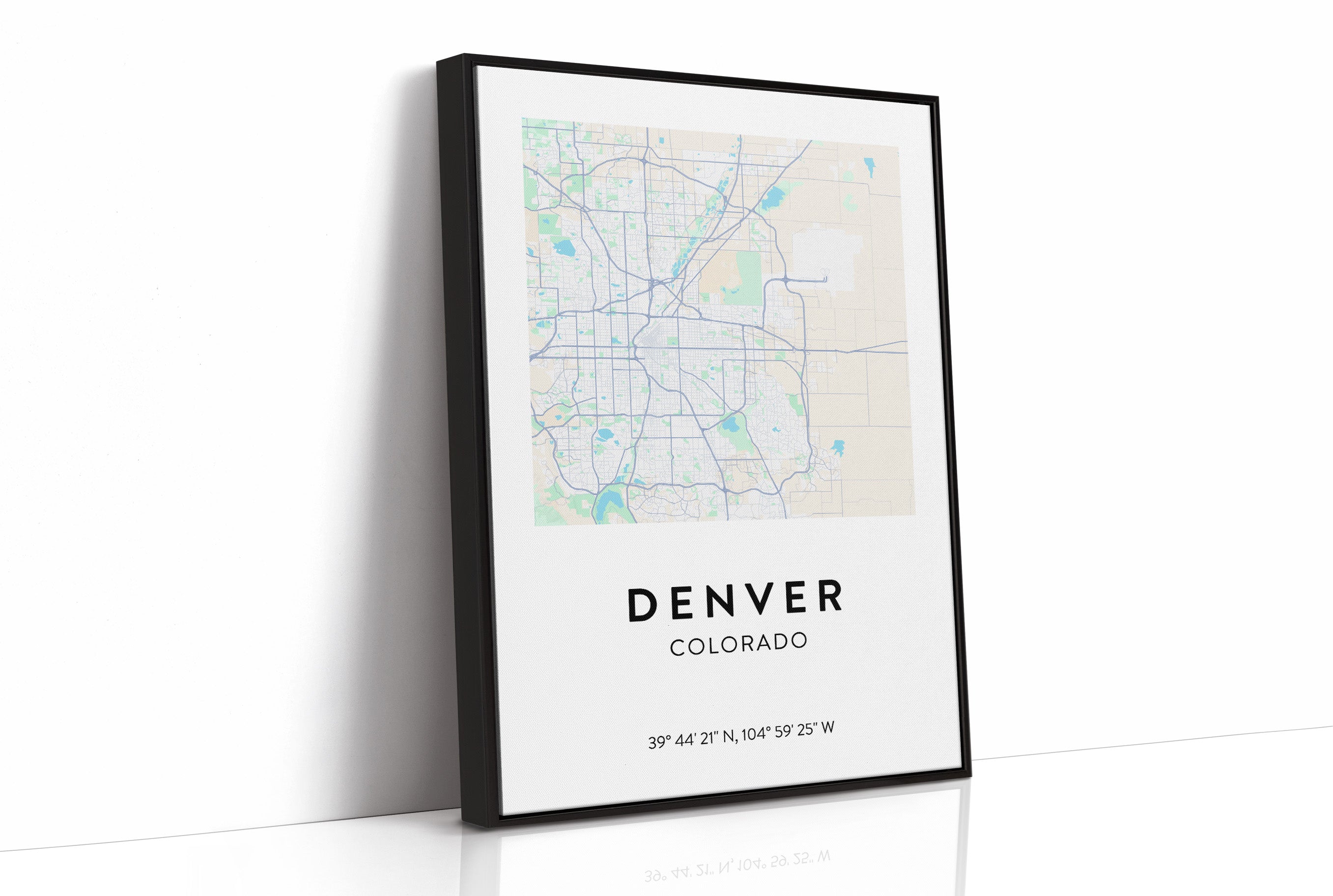 Denver, Mapped in Mint