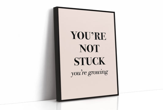 You're Not Stuck You're Growing