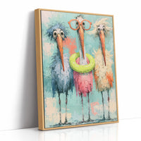 Bespectacled Birds: The Whimsical Trio Returns