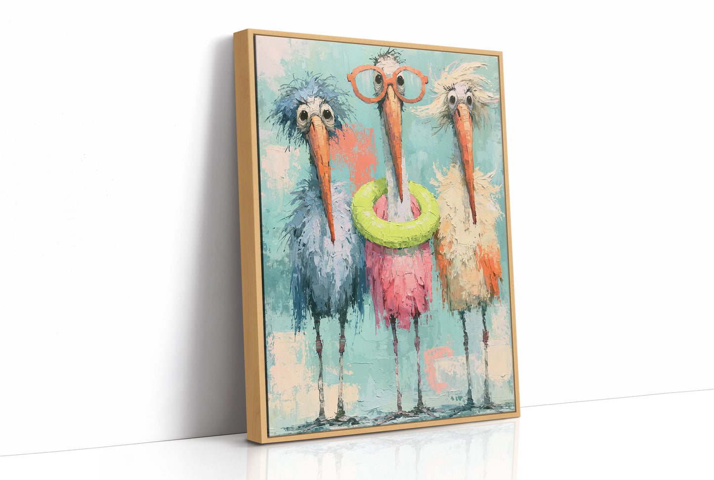Bespectacled Birds: The Whimsical Trio Returns
