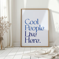 Blue Letters Dance Their Truth