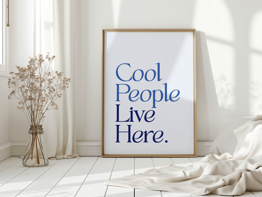 Blue Letters Dance Their Truth