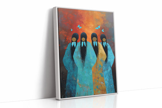 Voices Beneath the Painted Sky