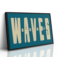 Waves Surf Bold Typography