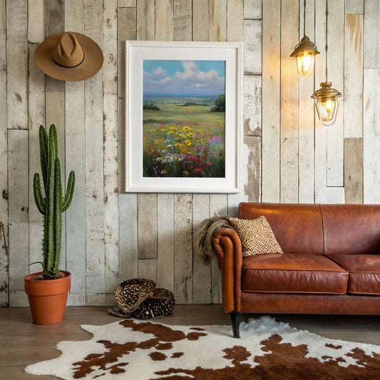 Wildflowers Paint The Prairie Gold