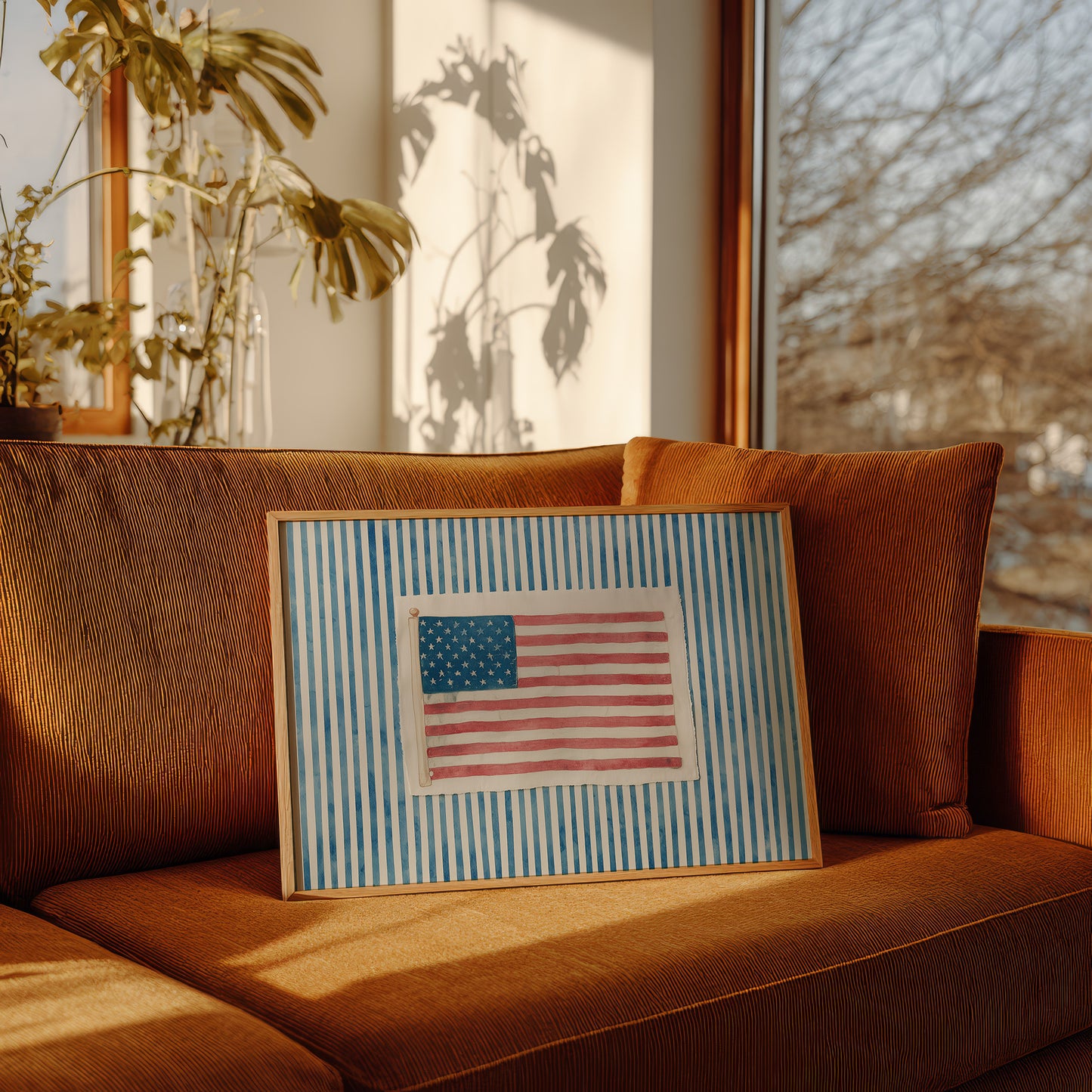 Stars Shine Between Summer Stripes