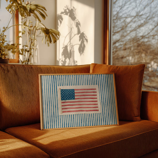 Stars Shine Between Summer Stripes