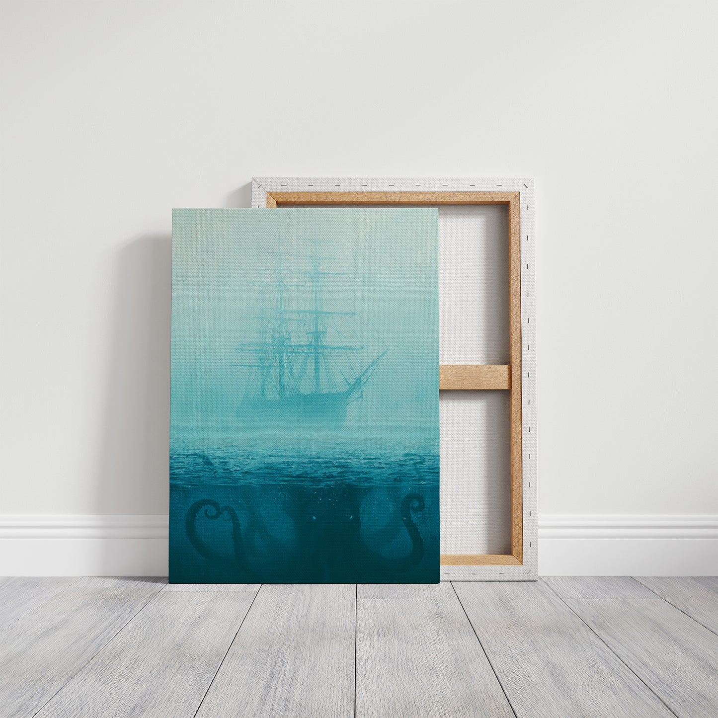 Ghost Ship Adrift Above the Kraken's Reach