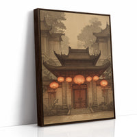 Lanterns at the Temple Gate