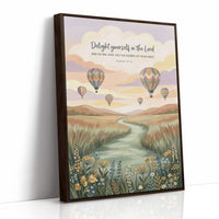 Delight Yourself in the Lord: Hot Air Balloon Meadow