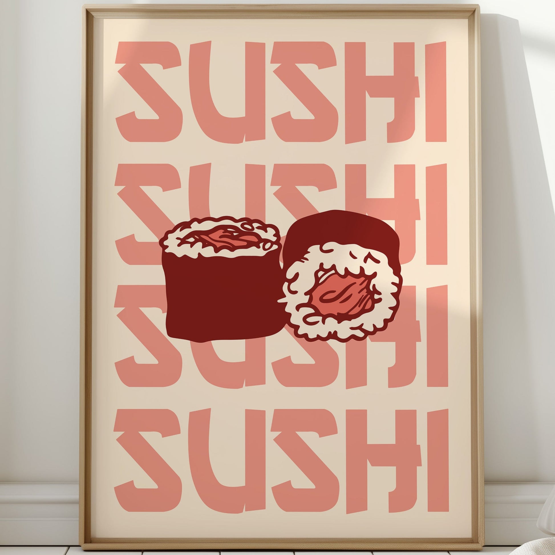 Fresh Rolls Dance In Coral Light