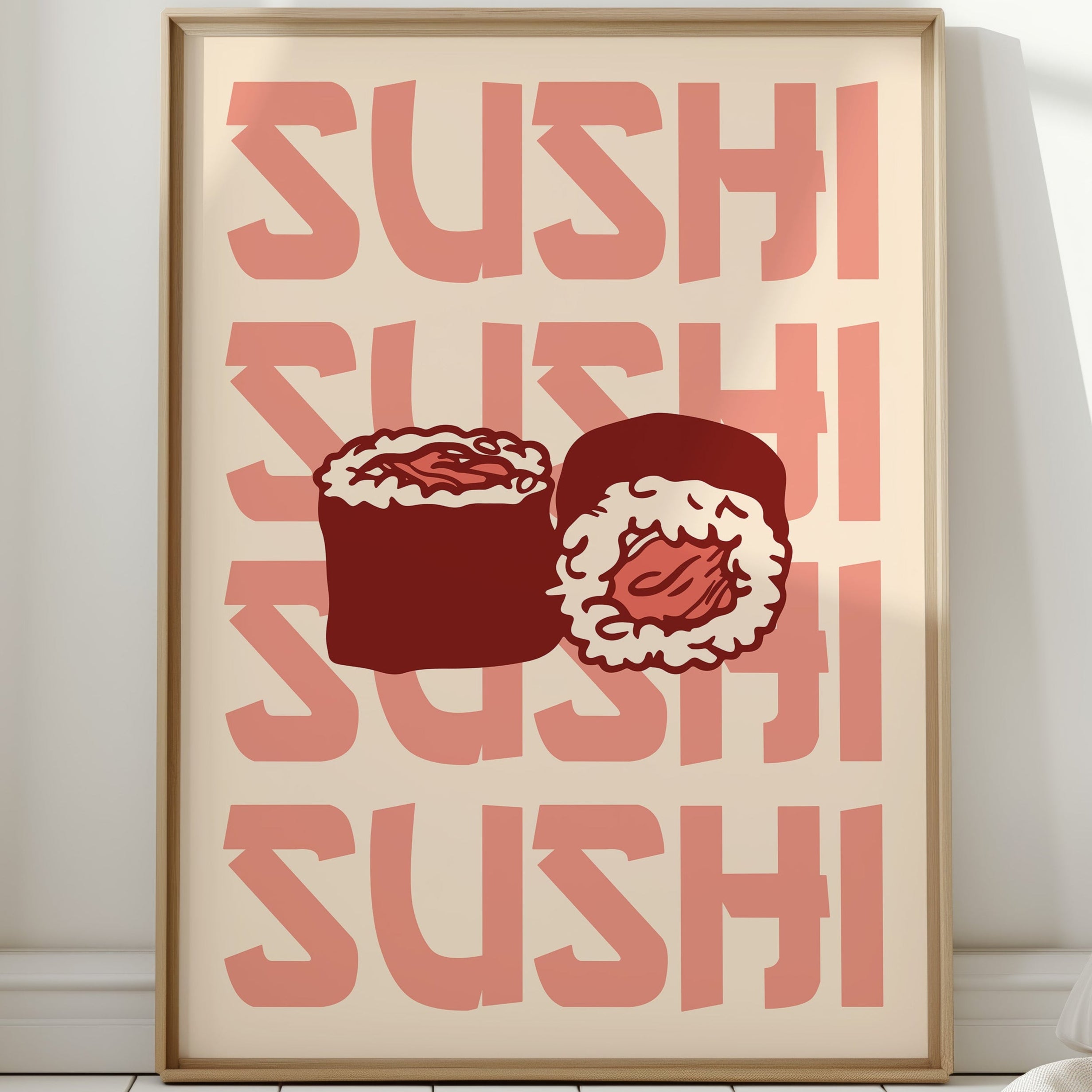 Fresh Rolls Dance In Coral Light