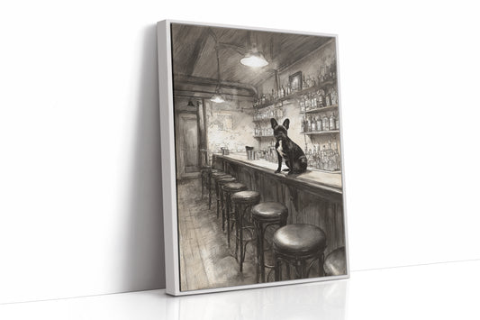 Beneath The Bar's Gentle Glow