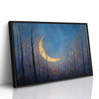 Crescent Forest Bathes In Starlight