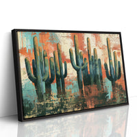 Saguaros At High Noon