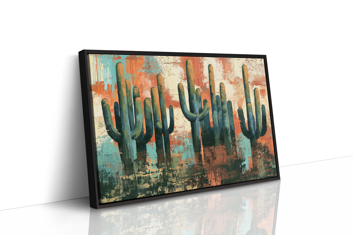 Saguaros At High Noon