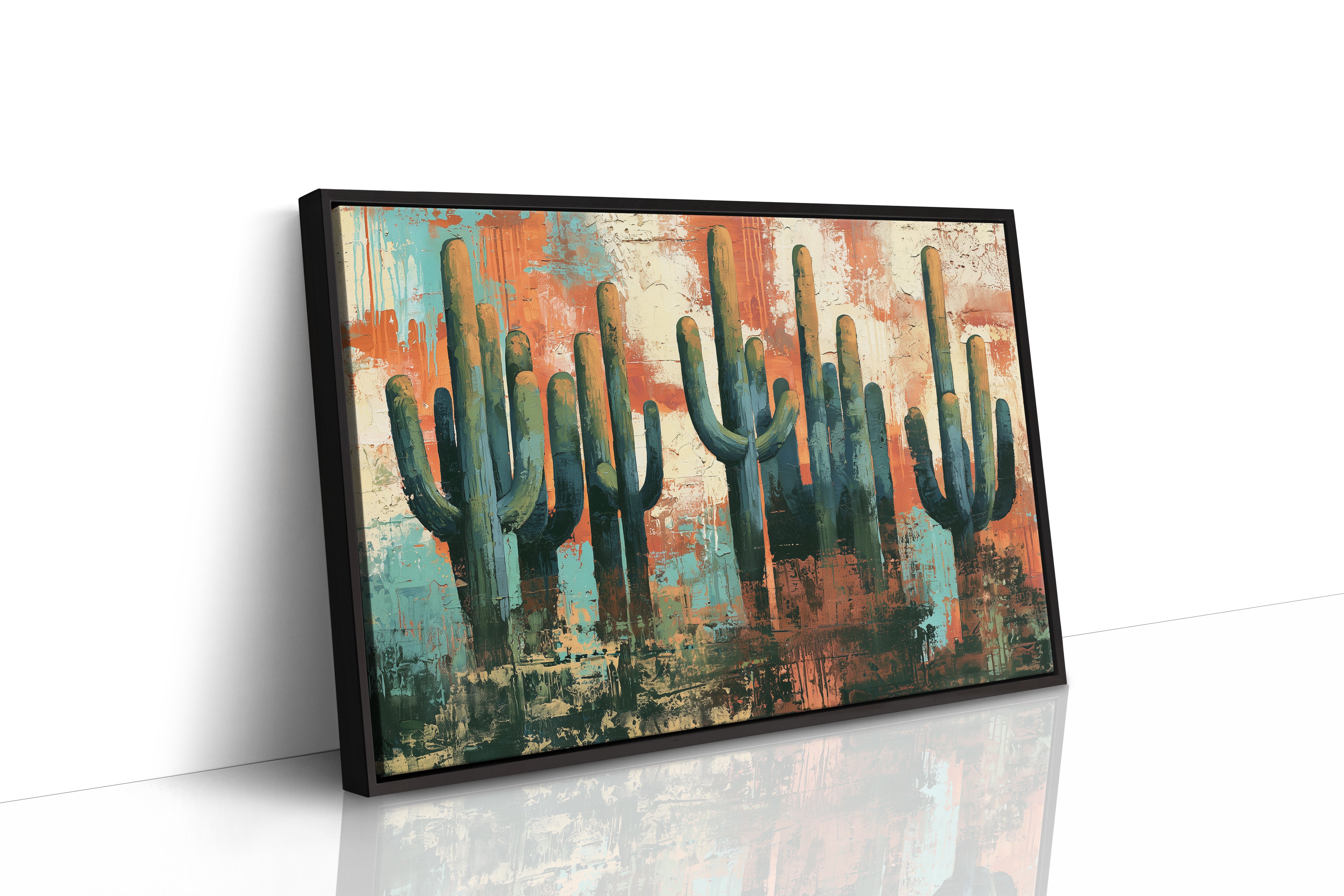 Saguaros At High Noon
