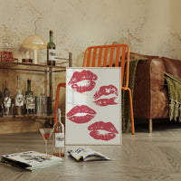 Coral Kisses Paint Modern Romance