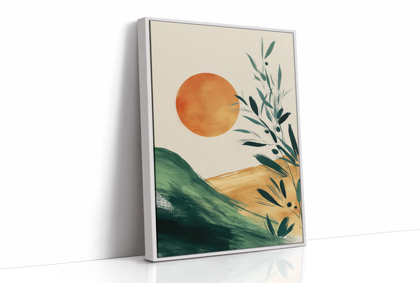 Olive Branch Greets Rising Sun