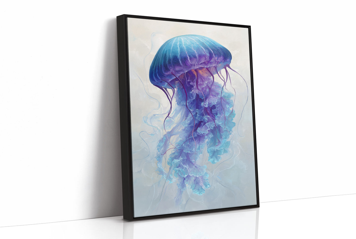 Ocean Depths In Violet Dance