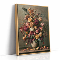 Blush and Burgundy: An Autumn Bouquet in Bloom