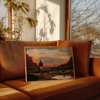 Red Rock Tales At Sunset