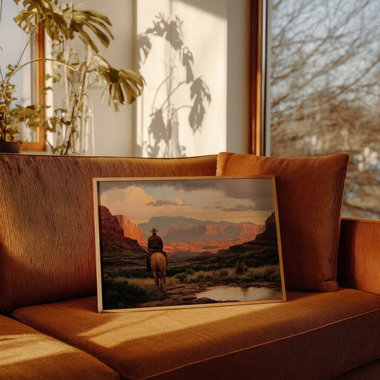 Red Rock Tales At Sunset