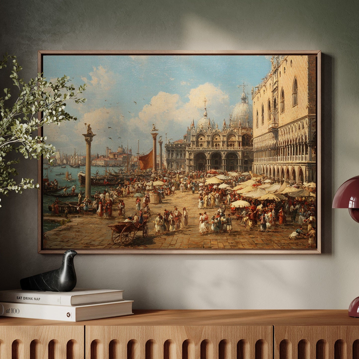 Venetian Market Dances With Time