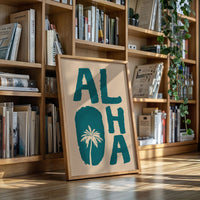 Island Letters Spell Summer Peace