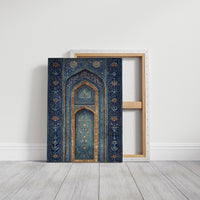 Blue Tiles Hold Ancient Prayers