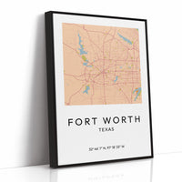 Fort Worth, Mapped in Amber