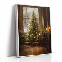 Glistening Pines and Warm Embrace