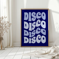 Midnight Grooves Dance Electric Blue