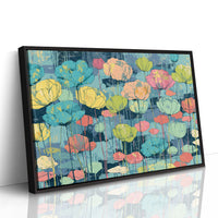 Poppy Pond, Impressionist Rainbow