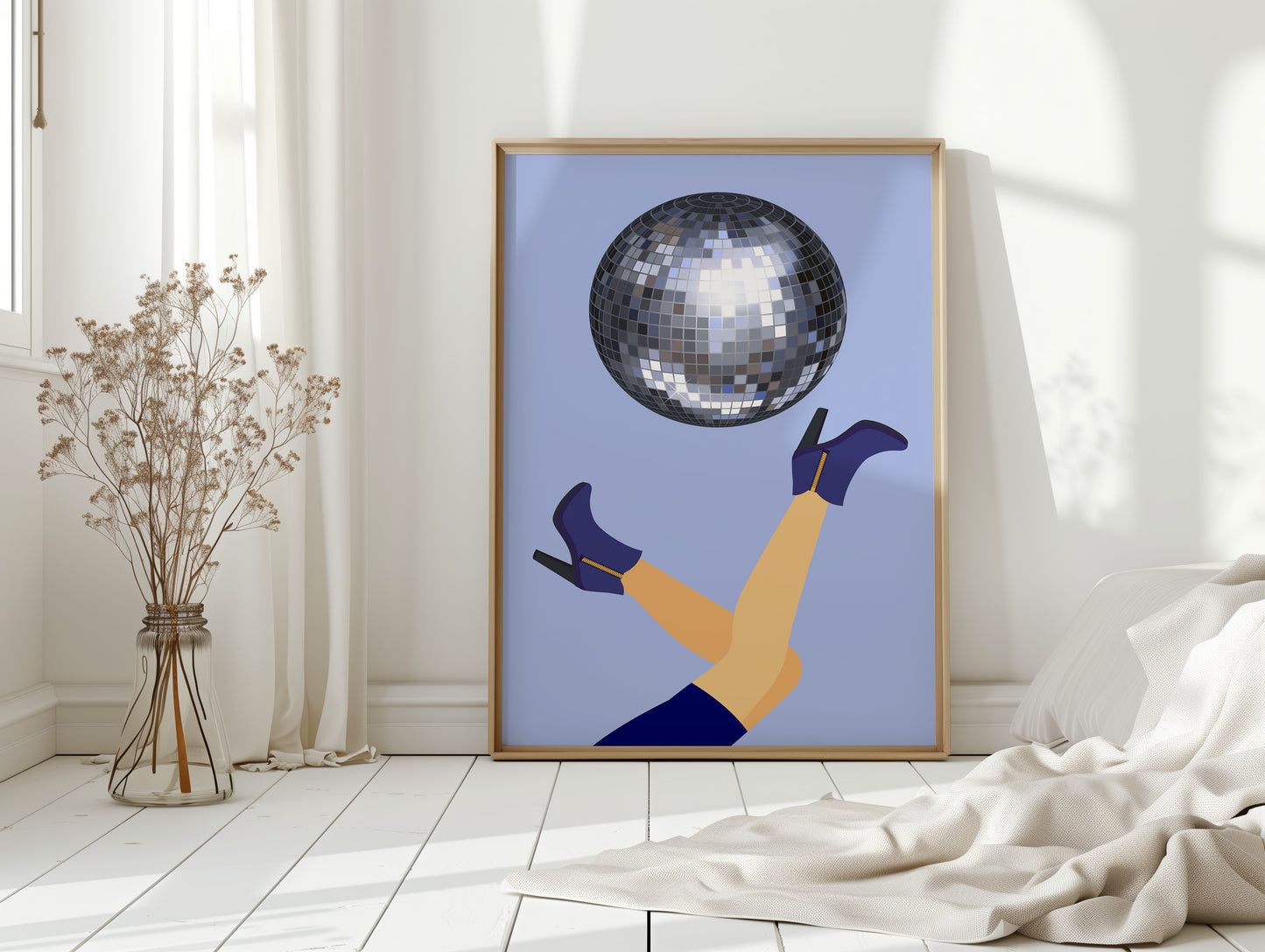 Midnight Heels Chase Silver Stars