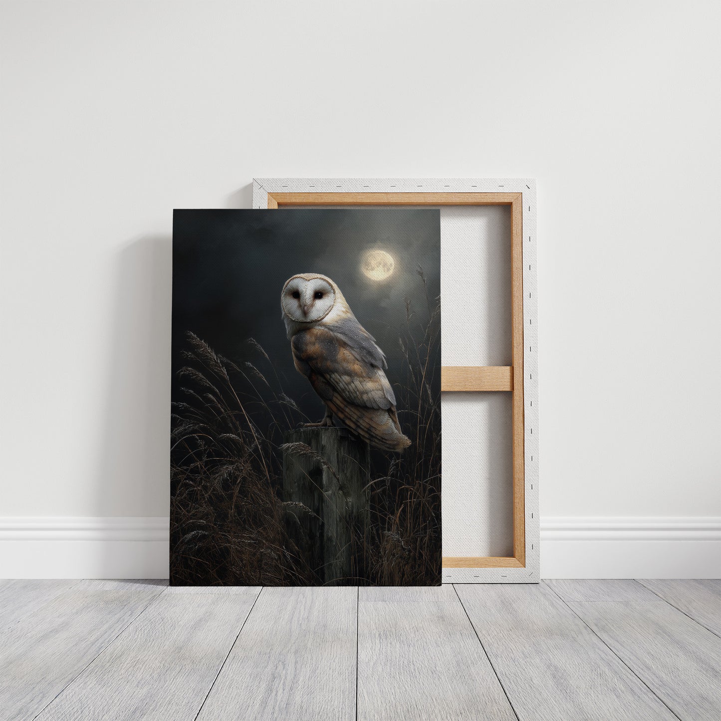 Silent Hunter Under Lunar Glow