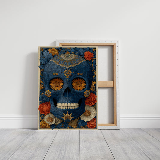 Floral Reverie Beneath Bone