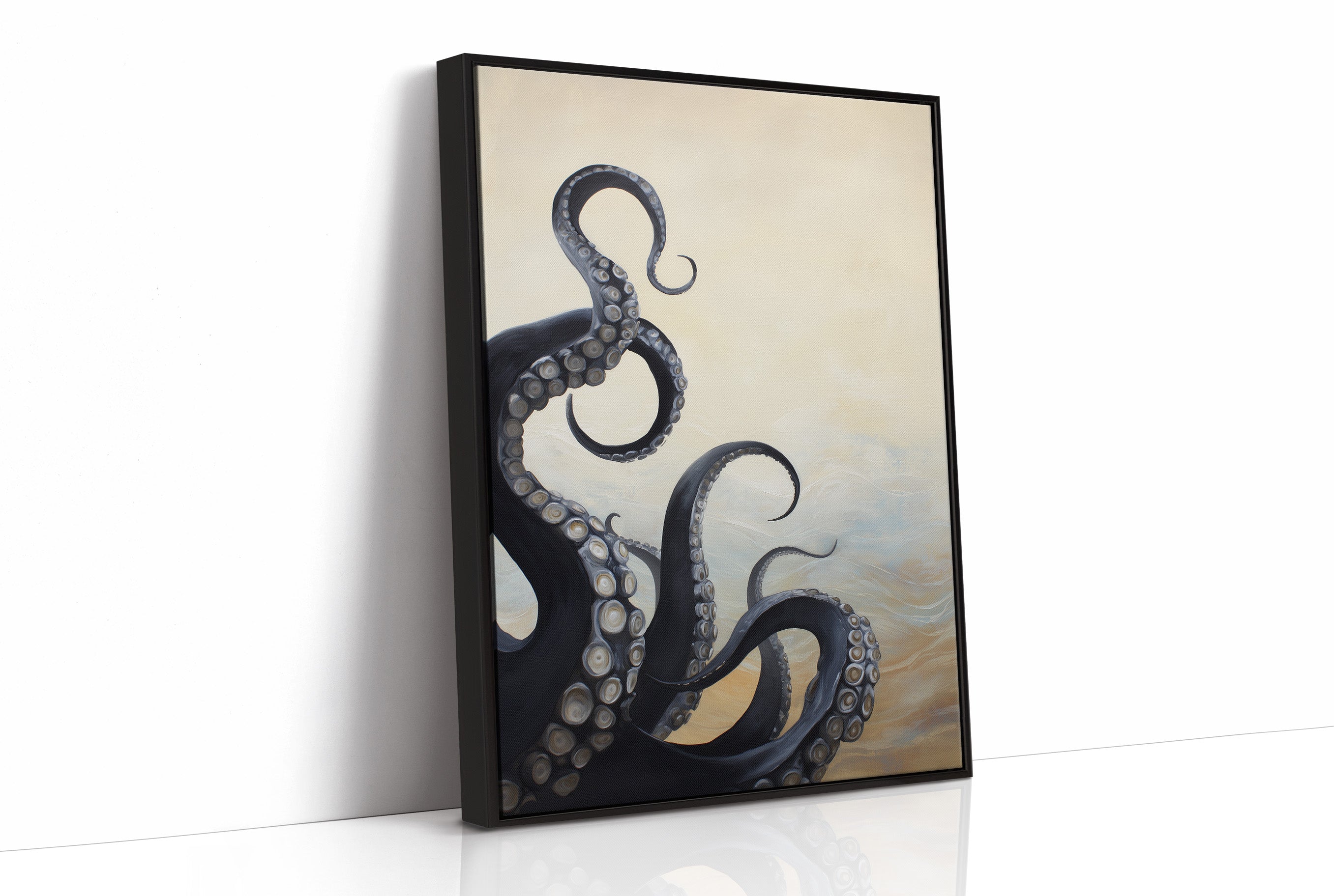 Tentacles Dance In Neutral Tones