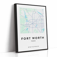 Fort Worth, Mapped in Sky