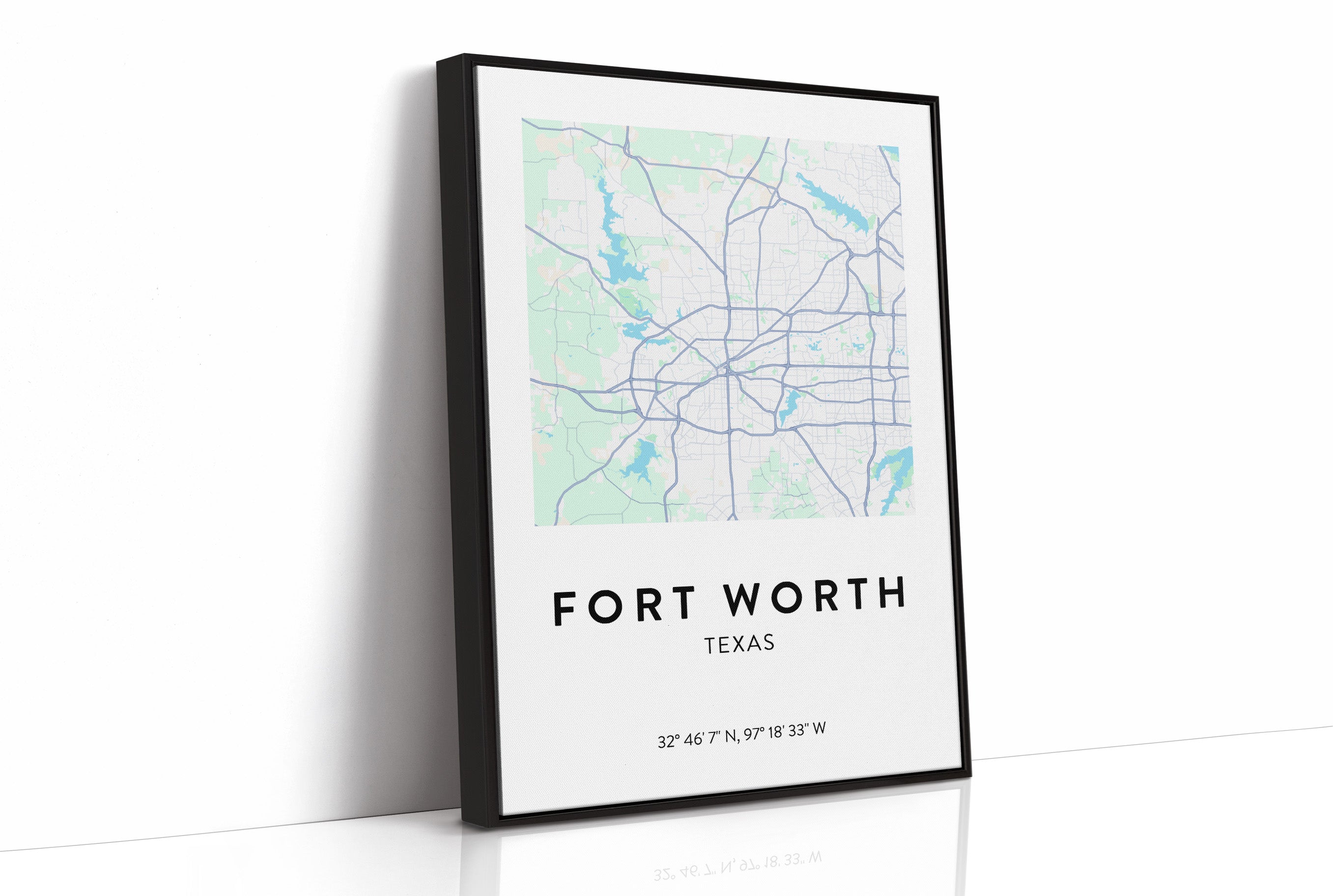 Fort Worth, Mapped in Sky