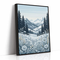 Frosted Meadow: Wildflowers Refuse to Hibernate