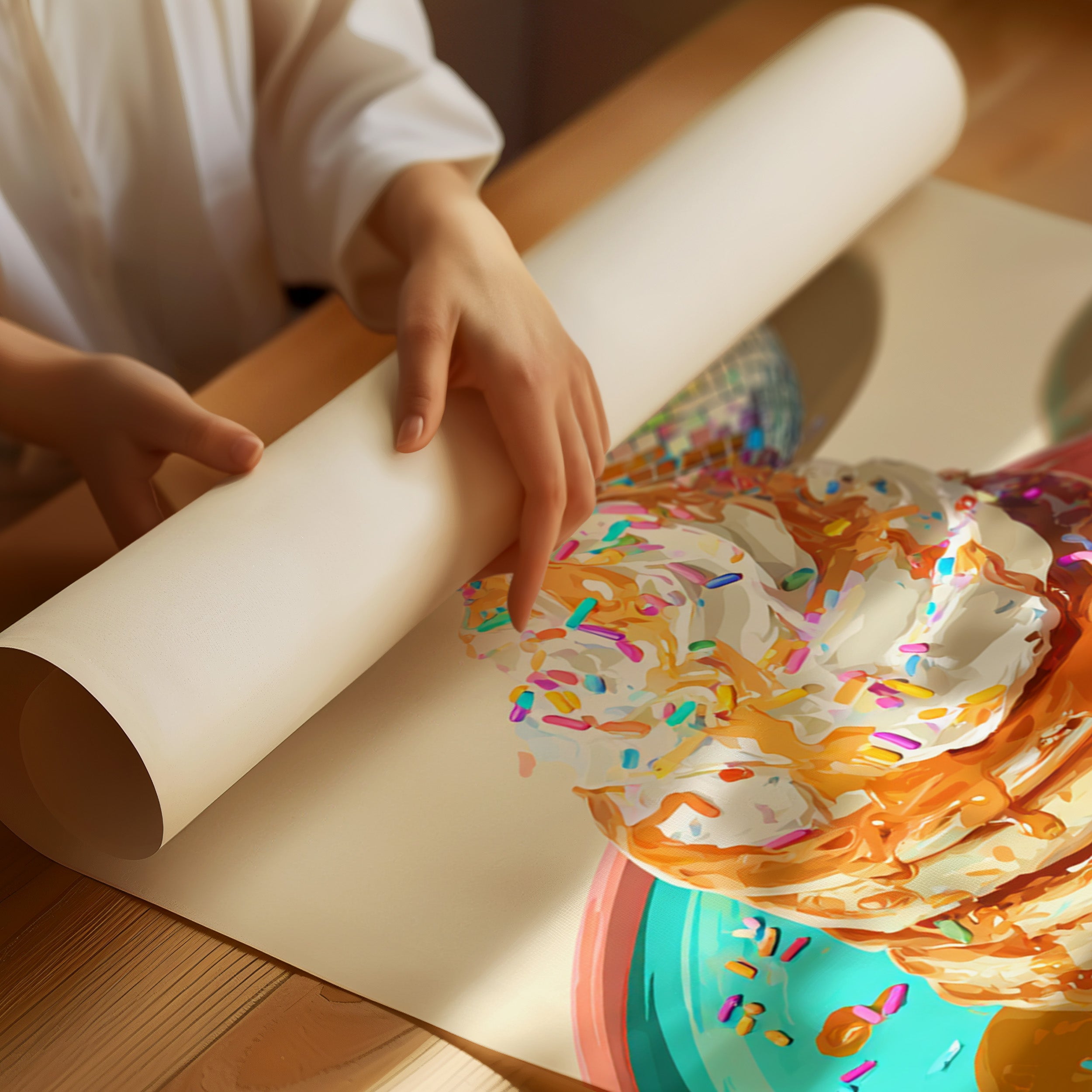 Celebration Stacked on a Plate
