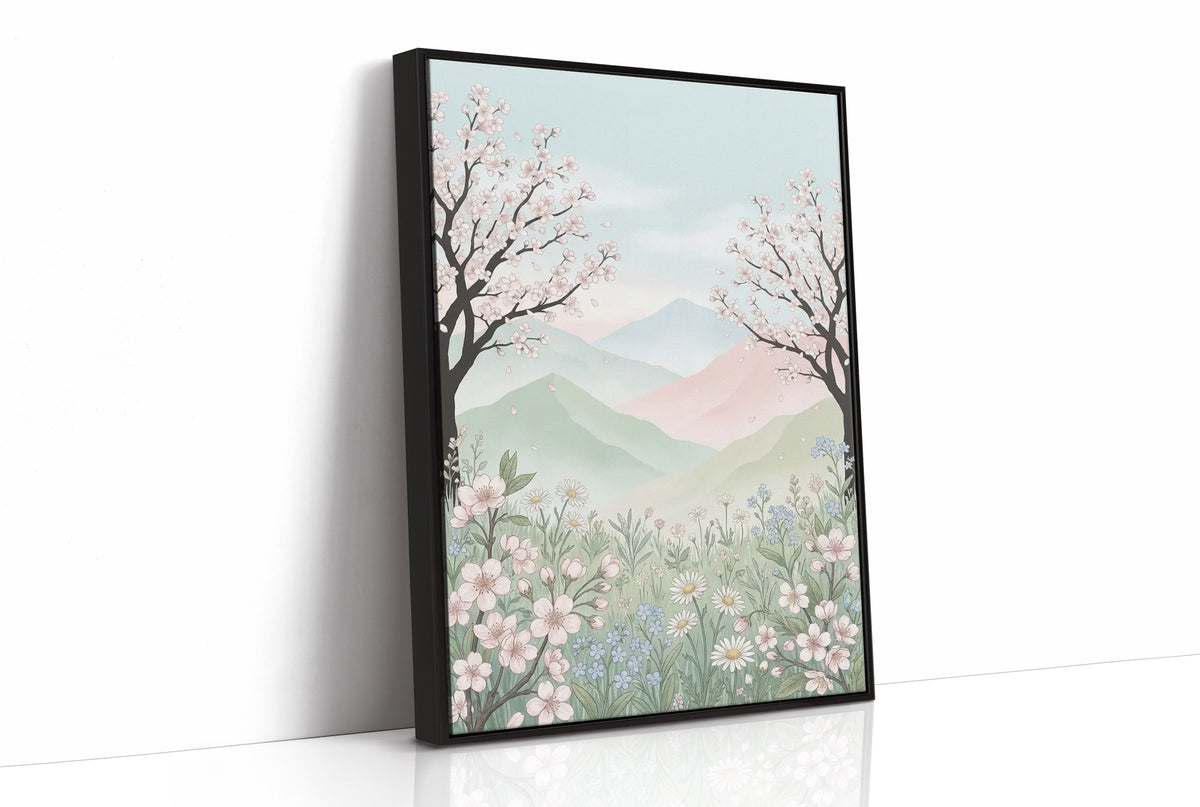 Blossom Season: Petals Everywhere, No Regrets