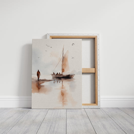 Whispered Tides at Dawn's Embrace